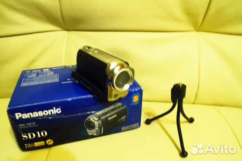 Видеокамера panasonic sd10 full HD