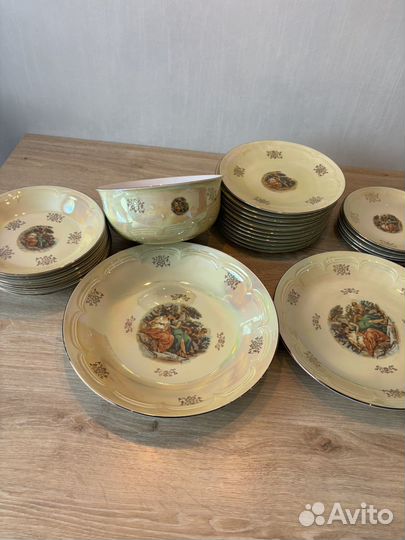 Сервиз столовый обеденный Мадонна гдр