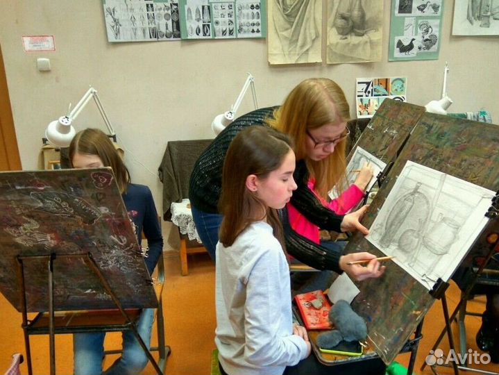 Преподаватель/репетитор изо, рисования, дпи