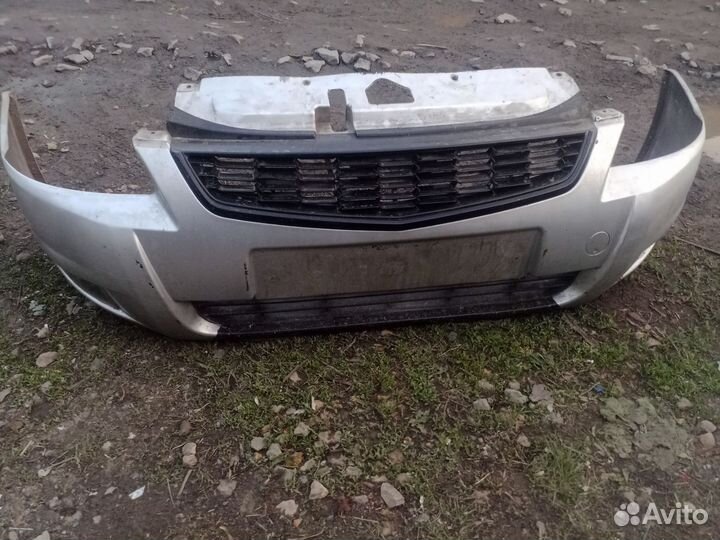 Передний бампер priora 2 снежная королева