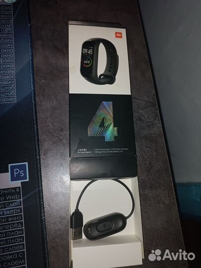 Зарядка xiaomi mi band 4