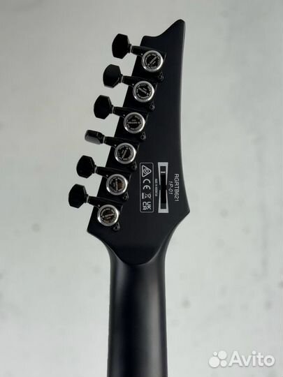 Новый Ibanez Iron Label rgrtb621-BKF Black Flat