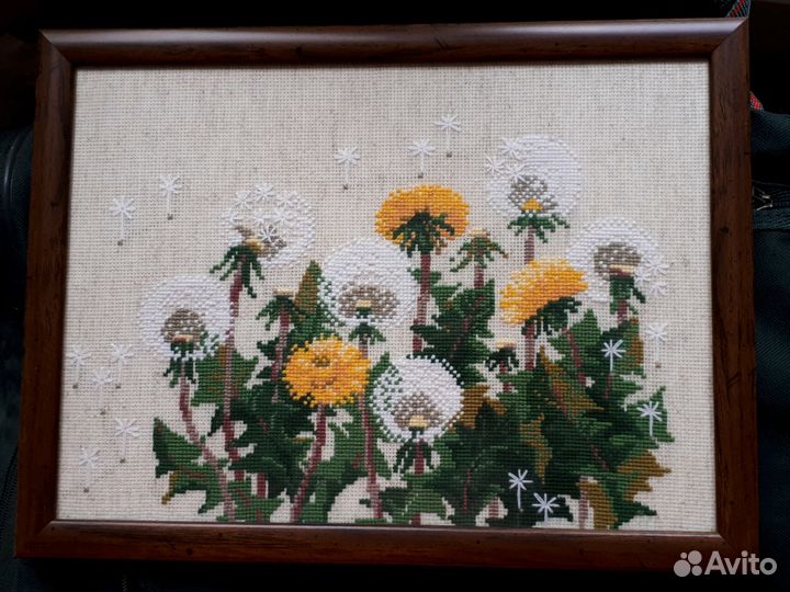 Картина вышитая крестом