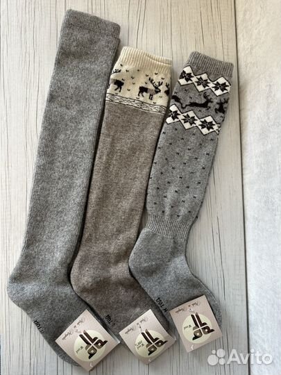 Носки из Монголии из шерсти яка