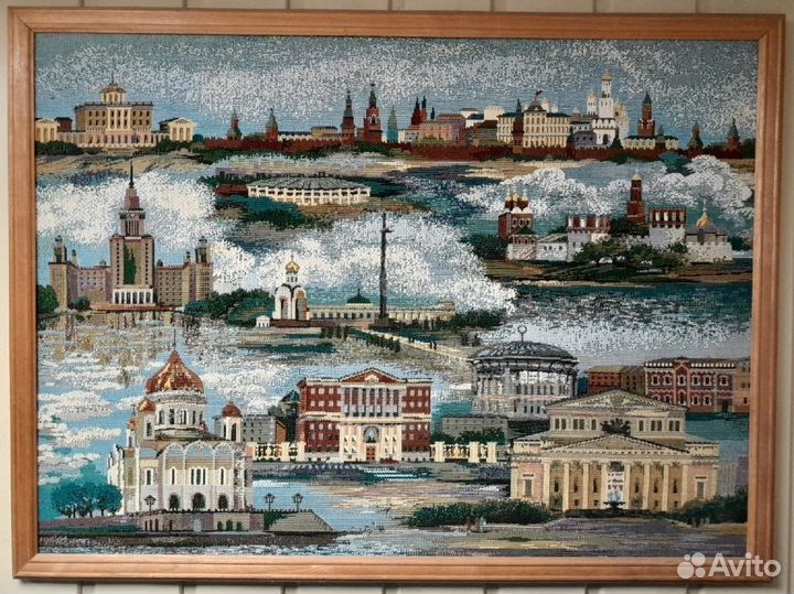 Картина гобелен Москва