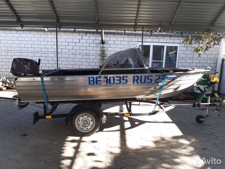 Катер вятбоат 4 метра
