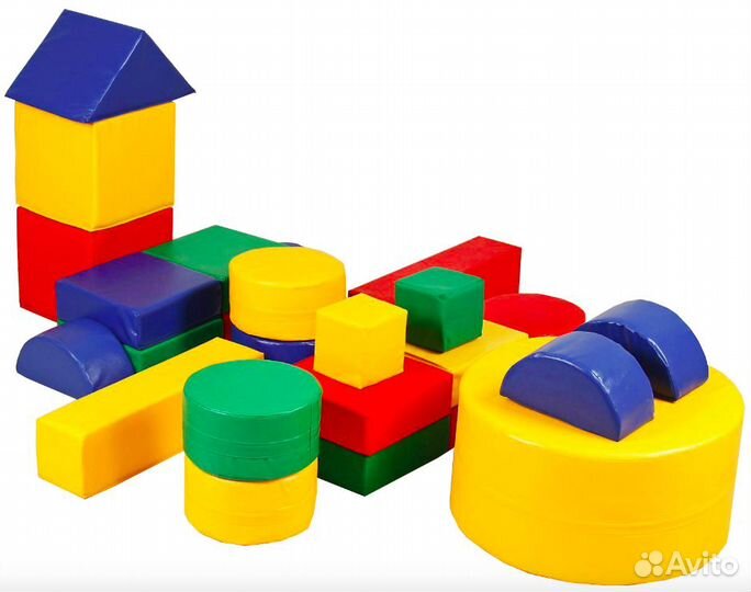 Детский мягкий конструктор 