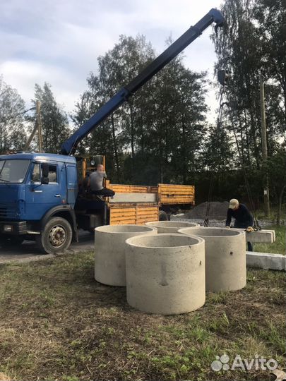 Услуги бортовой машины с манипулятором