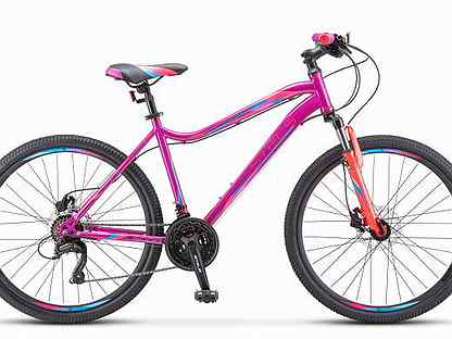 Велосипед Stels Miss-5000 D V020 Фиолетовый/Розовы