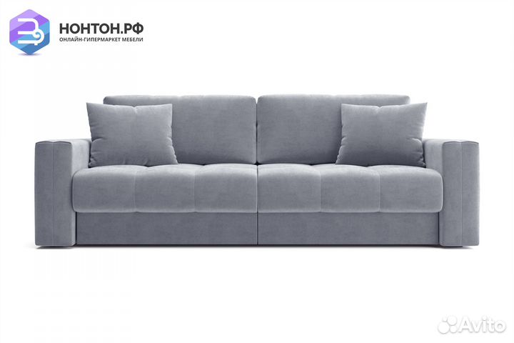 Диван тик-так Монарх серый