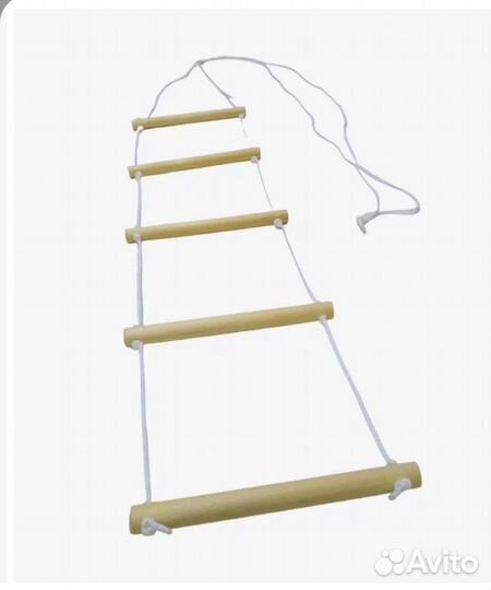 Поручень для инвалида - веревочная лестница