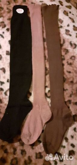 Чулки х/б трикотажные