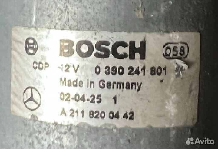 Трапеция дворников Mercedes-Benz W211