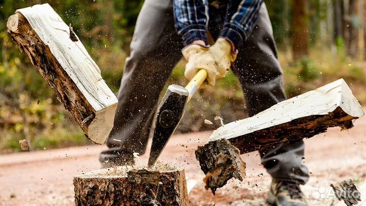 Дрова березовые колотые