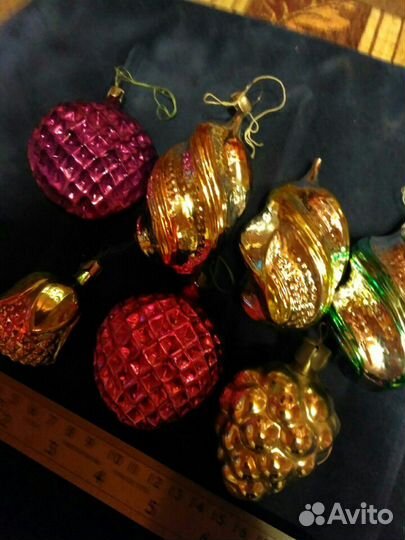 Елочные игрушки СССР