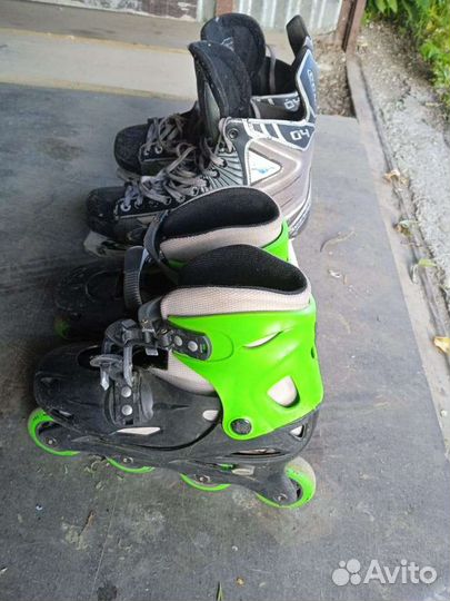 Ролики+коньки