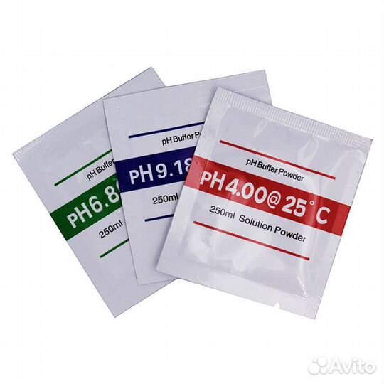 Порошки для калибровки pH-метра 3шт
