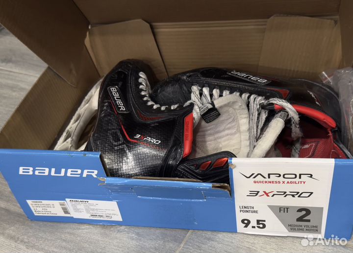 Коньки bauer vapor 3x pro sr