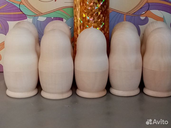 Матрёшки для росписи