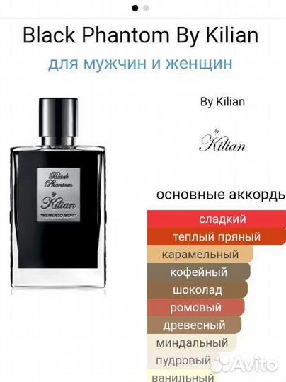 Духи Black phantom