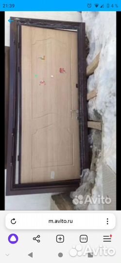 Дверь входная с терморазрывом
