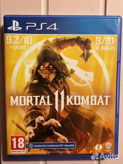Mortal kombat 11 ps4 диск
