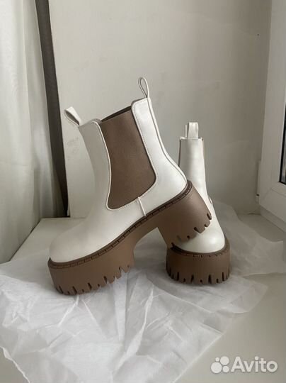 Ботинки Челси зимние