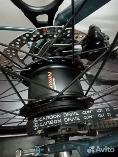 Cortina Mozzo 61 на ремне карбон и планетарке 8