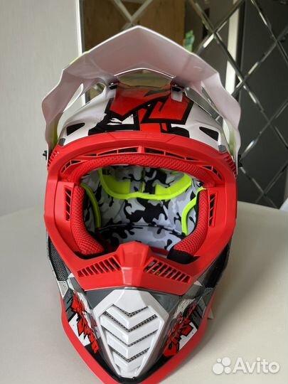 Мотошлем Кроссовый,Эндуро LS2 MX437 fast