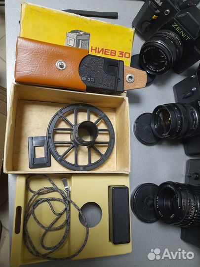 Коллекция плёночных фотоаппаратов+