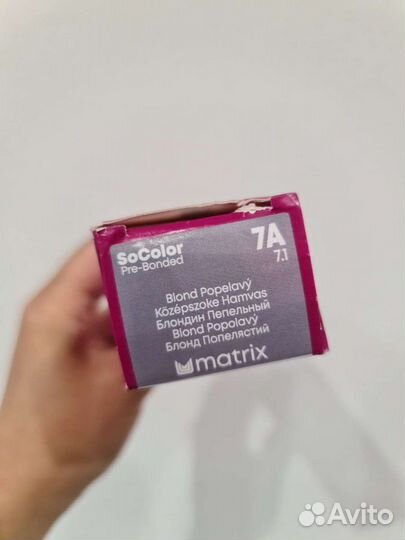 Краска для волос matrix 7 А