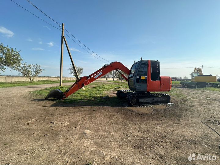 Аренда мини экскаватора hitachi