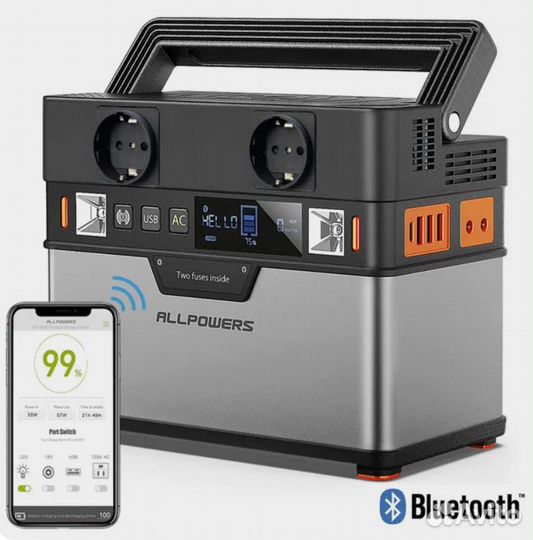 Портативная электростанция (100500 мАч/372W)