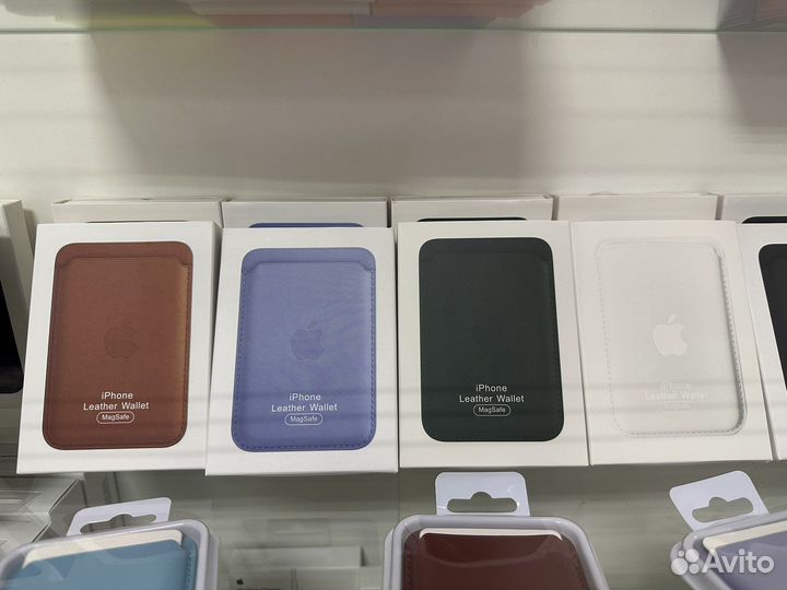 Кошелек Apple Leather Waller разные цаета