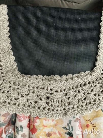 Вязаная крючком кокетка