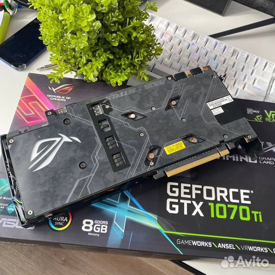 Видеокарта GTX 1070 TI Новая