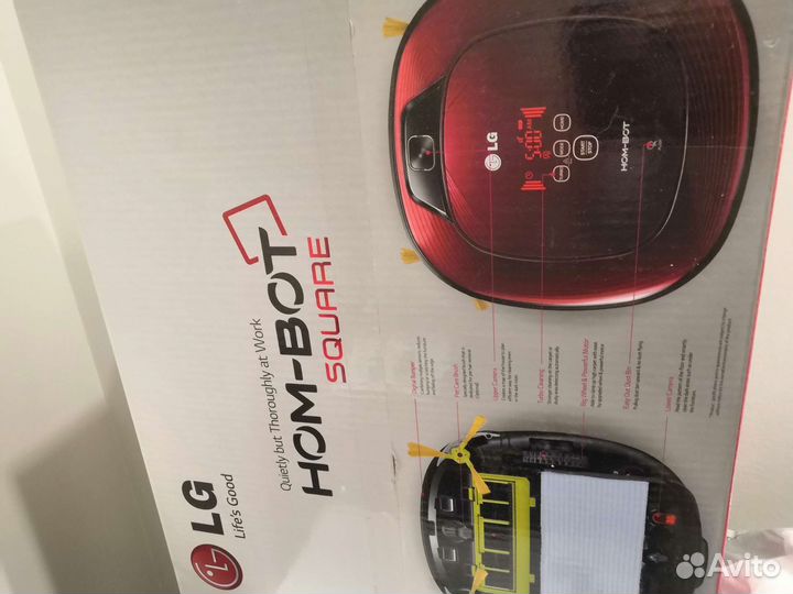 Робот пылесос lg