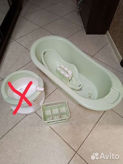 Bebe JOU Детская ванночка, стульчик для купания, к