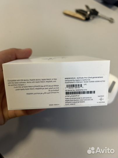 Наушники apple airpods pro 2 бу