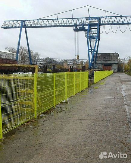 Забор сетка 3д