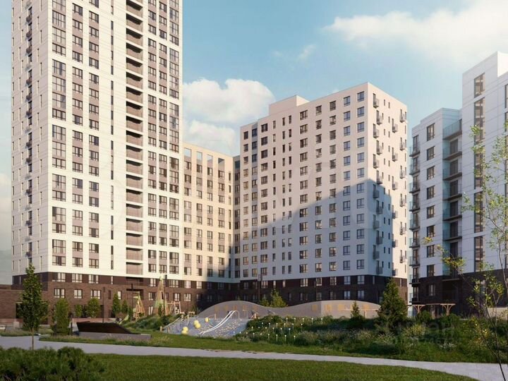 1-к. квартира, 38,8 м², 4/25 эт.