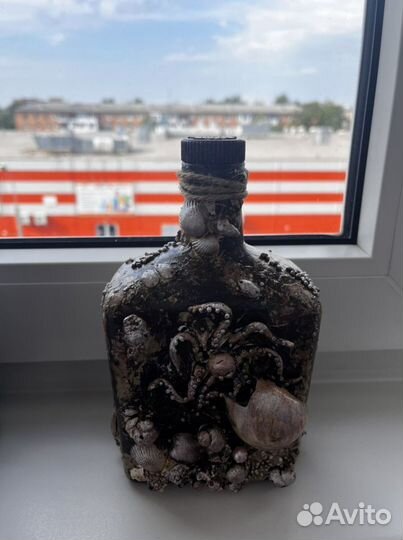 Декоративные бутылки декупаж