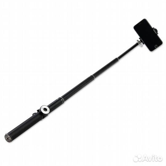 Noosy Leather Selfie Stick Black - селфи палка - м