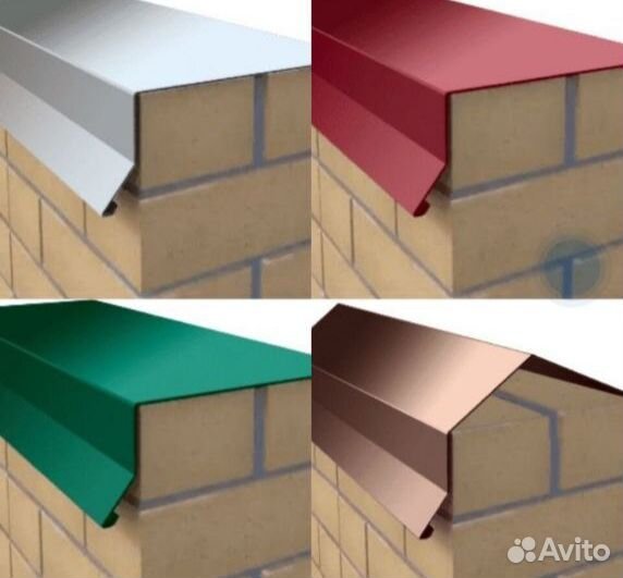 Доборные элементы,забор жалюзи, колпаки