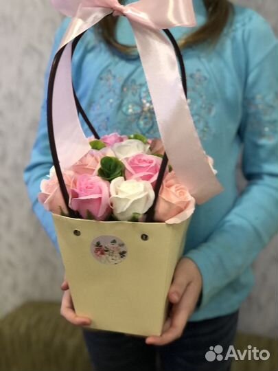 Мыльные букеты