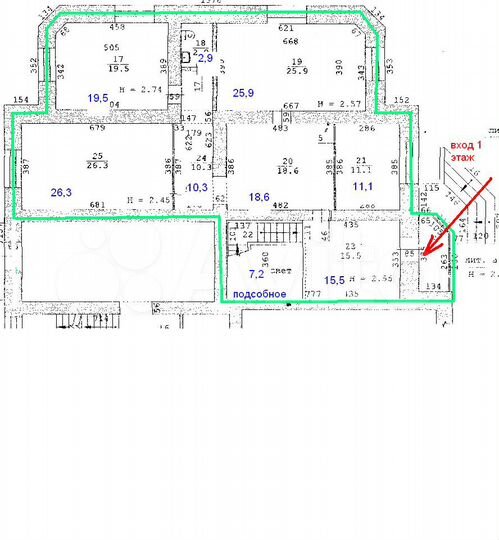 Офис, 137.3 м²