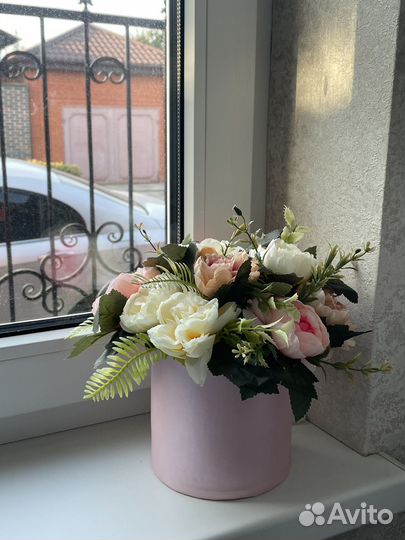 Искусственные цветы букет