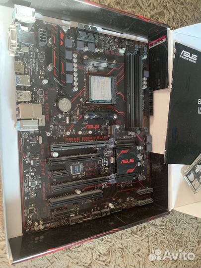 Материнская плата Asus Prime B350-plus