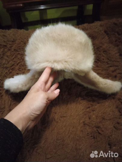 Шапка ушанка женская меховая