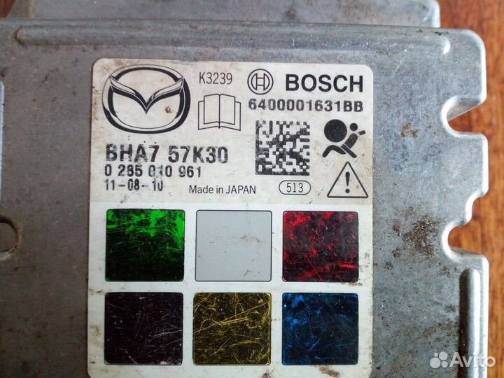 Блок AirBag Mazda 3 (BL)